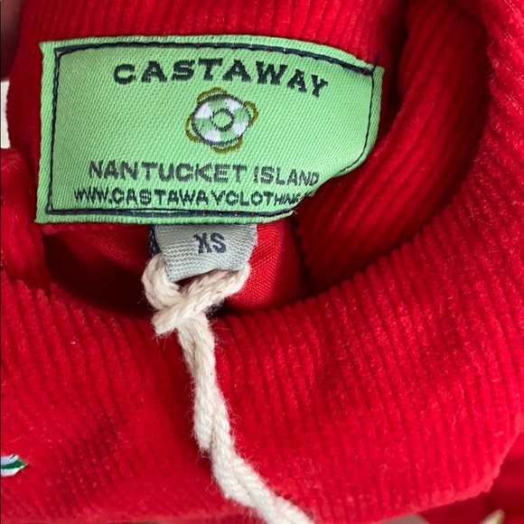 NWT Castaway Nantucket Candy Cane Holiday Dress - Picture 6 of 6